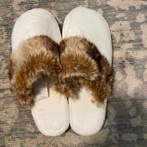 Pottery Barn | Faux Fur Ombre Slippers